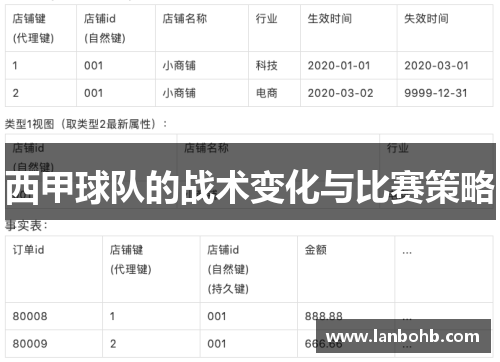西甲球队的战术变化与比赛策略